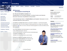 Tablet Screenshot of bauplus-consulting.de